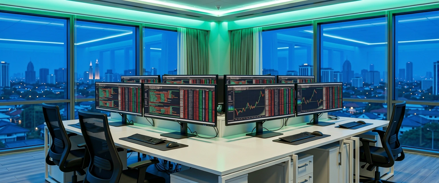 Inside the Jakarta Quant Systems laboratory environment